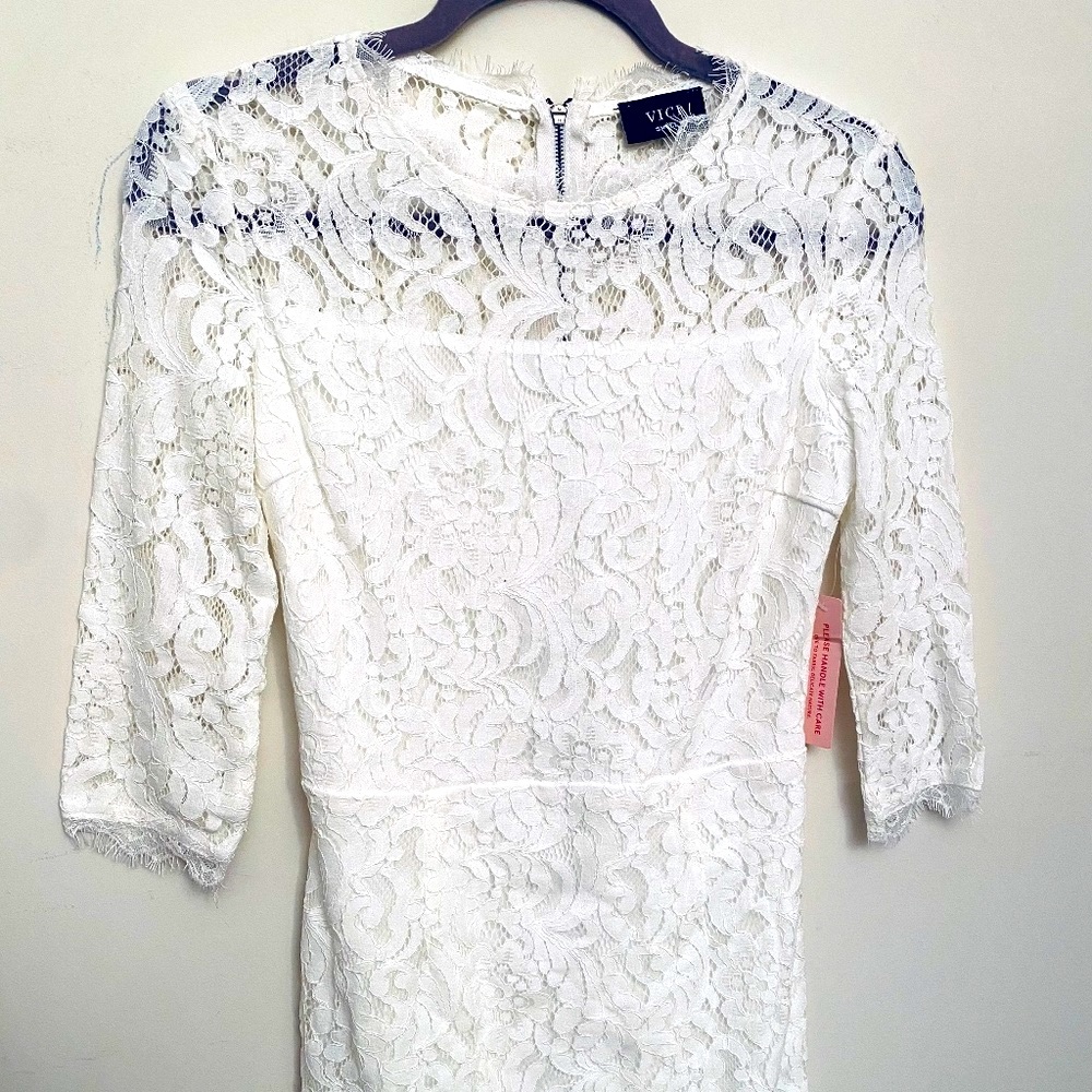 VICI White Lace Dress